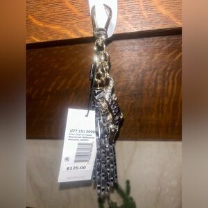 Brahmin Nocturnal Melbourne Croc Tassel